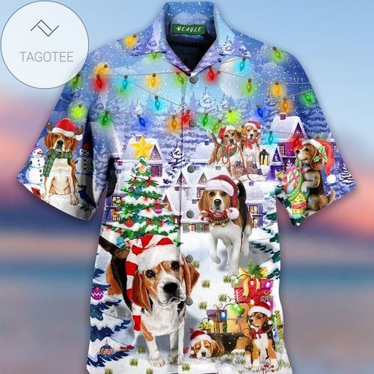 Find Christmas Santa Claus Surfing Funny Hawaiian Aloha Shirts V