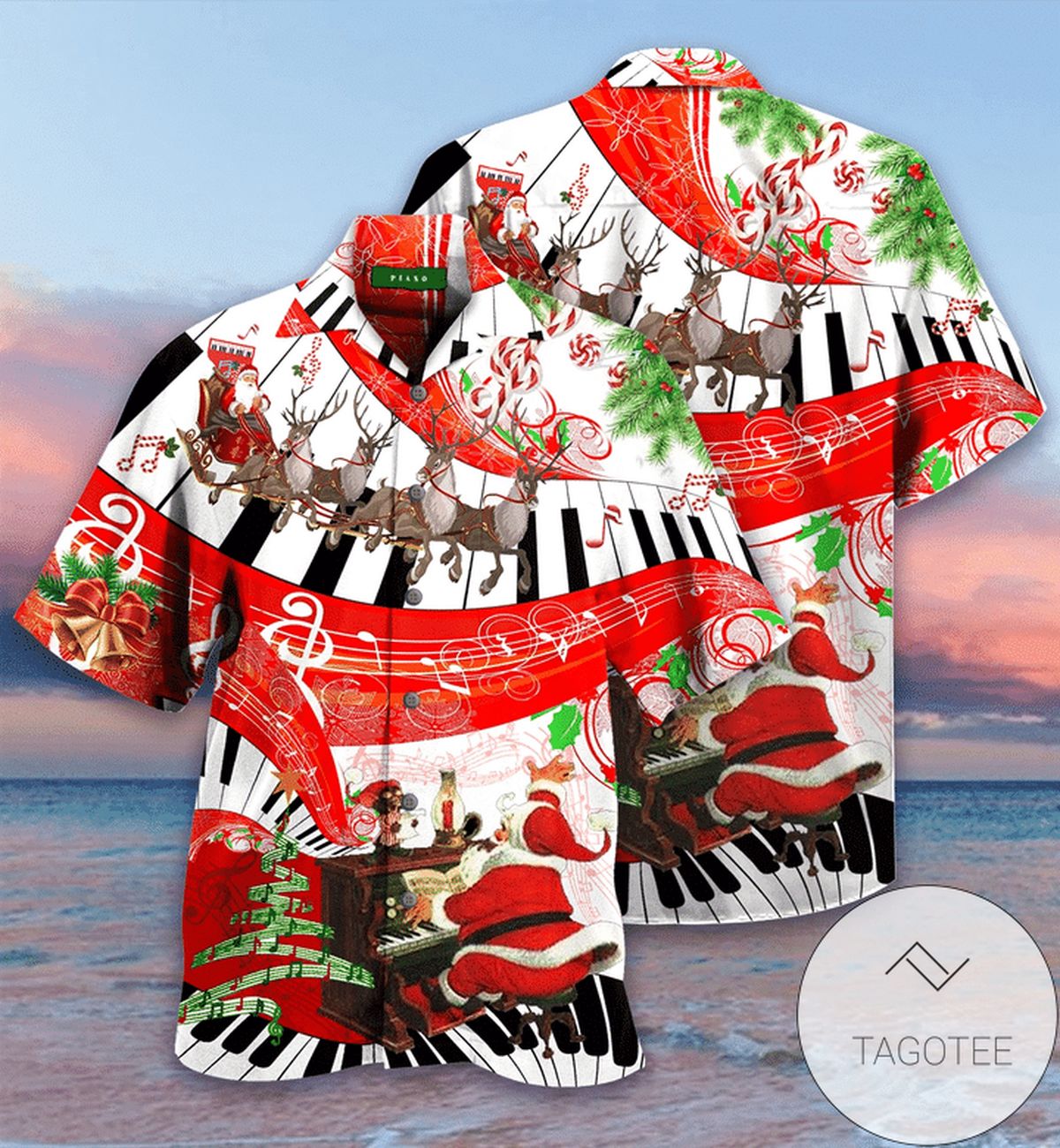 Find Christmas Lovely Beagle Snowy Hawaiian Aloha Shirts