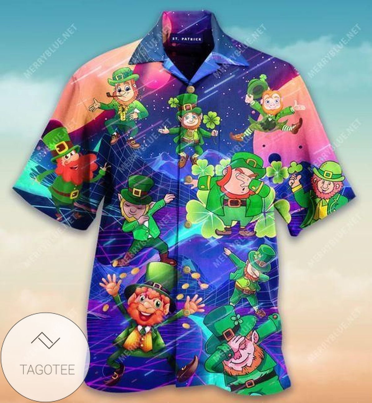 Find Colorful Hippie Space Hawaiian Aloha Shirts