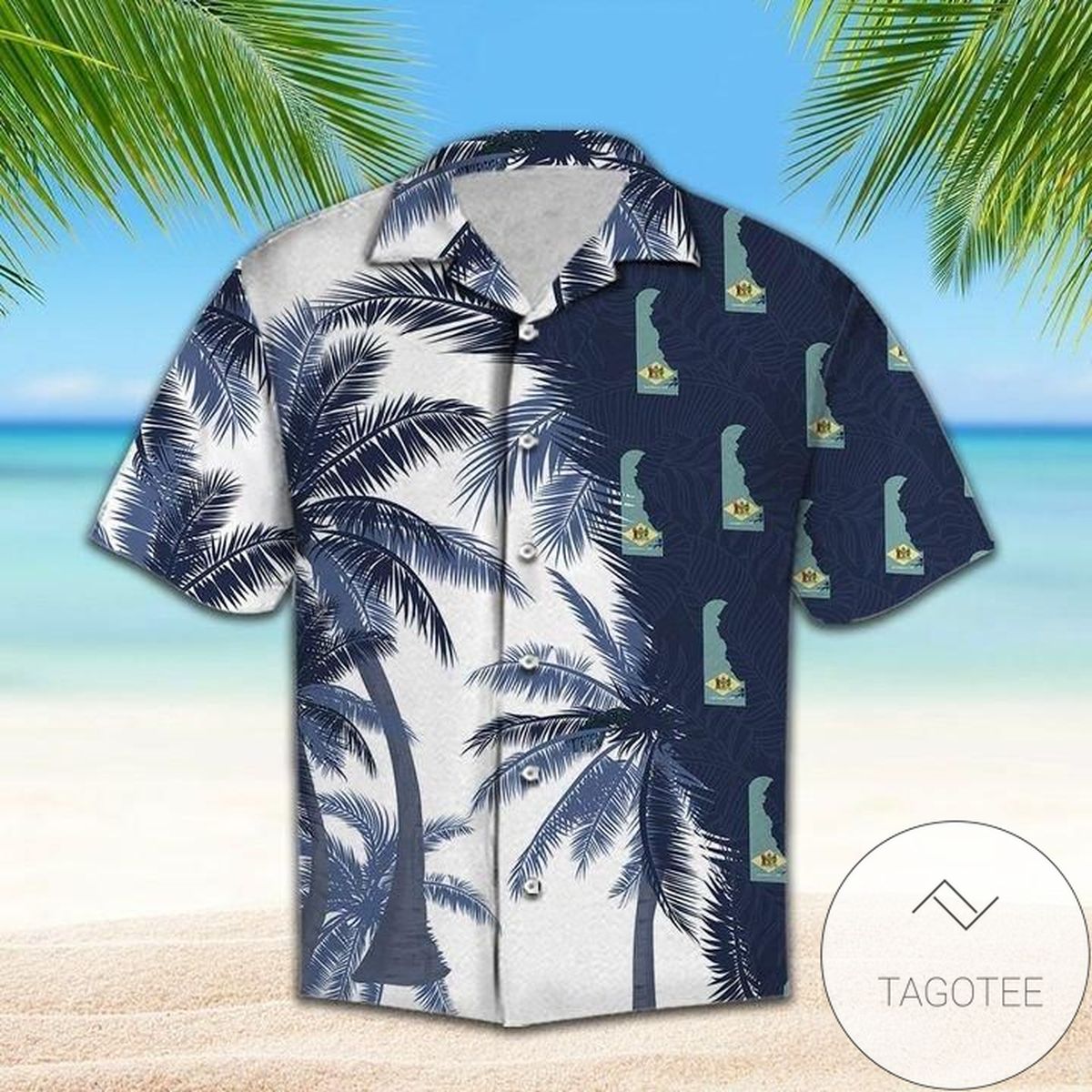 Find Dolphin Blue Sea Summer Vibe 2022 Authentic Hawaiian Shirts