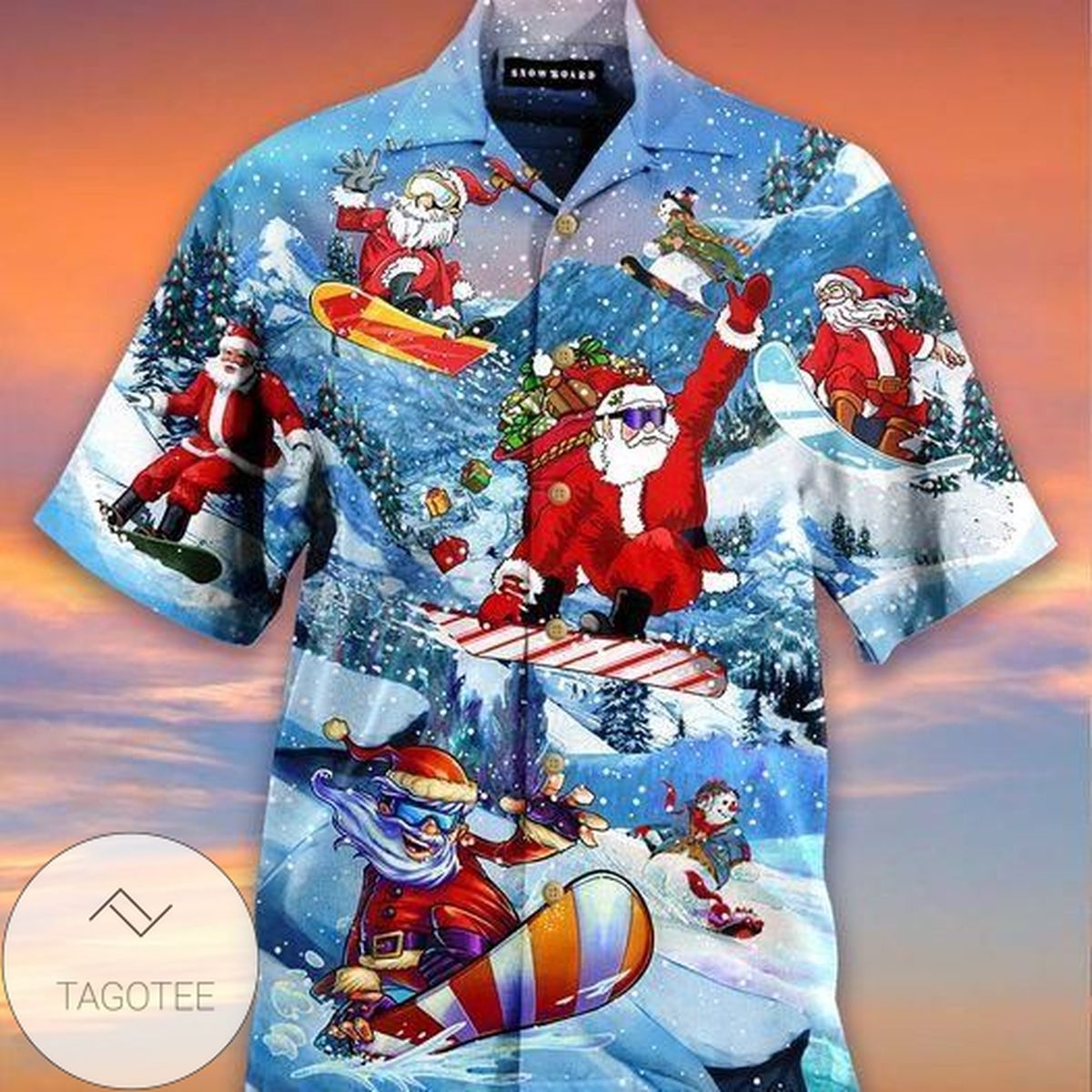 Find Happy Santa Pug In Christmas Days Hawaiian Shirts