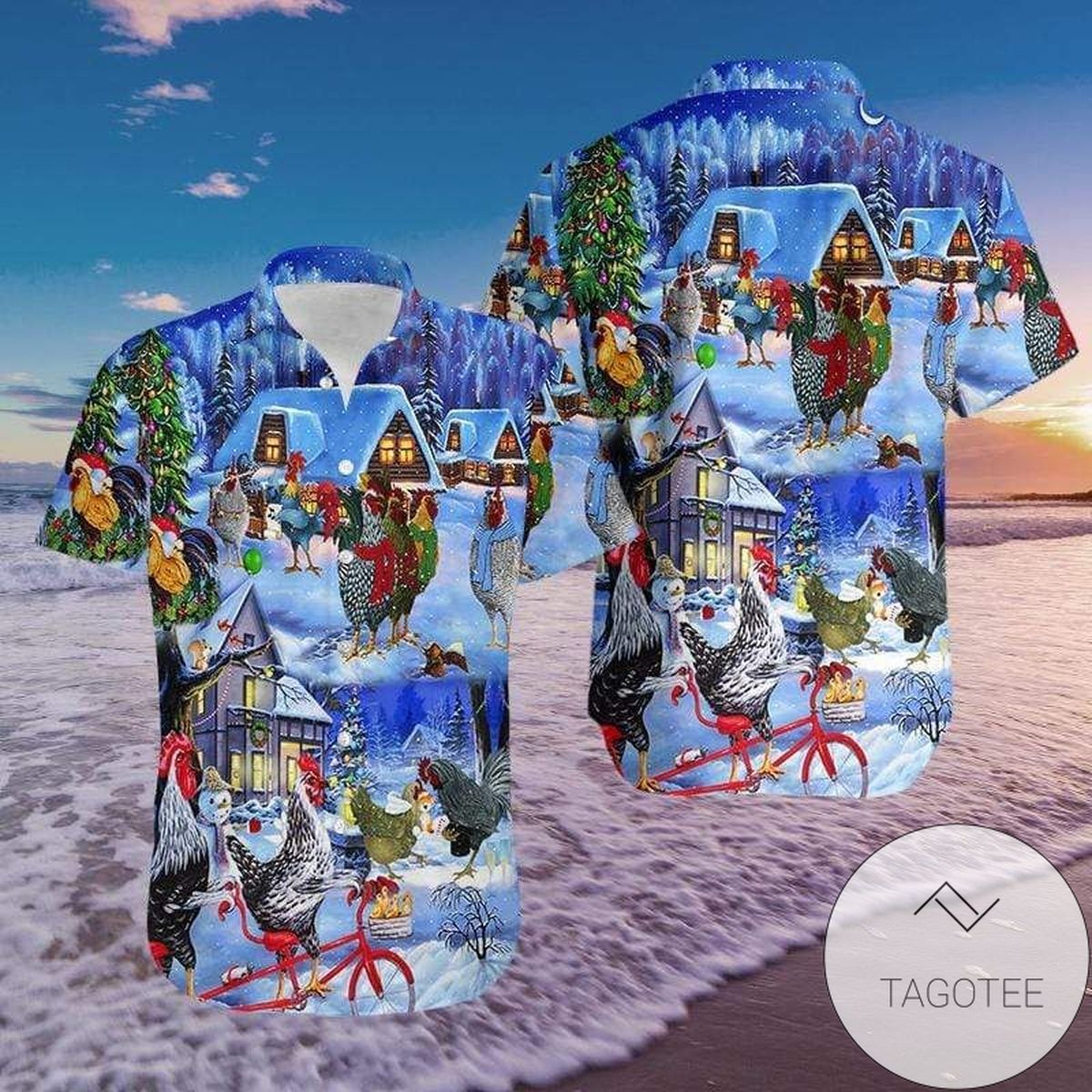 Find Hawaiian Aloha Shirts Christmas Cool Tattoo Santa Claus 2212dh