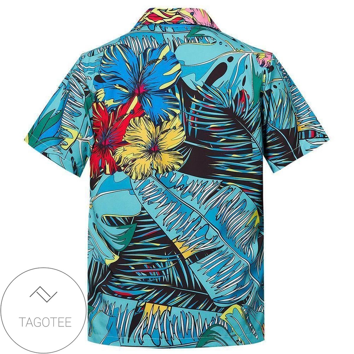 Find Magic Fire Dragon Shadow Unisex Hawaiian Shirts Dh