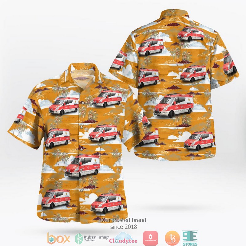 Finland Fire Department Hawaiian Shirt