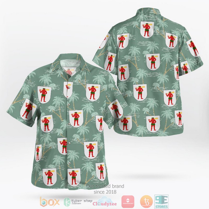 Finnish Army MD Helicopters MD500E Hawaiian Shirt