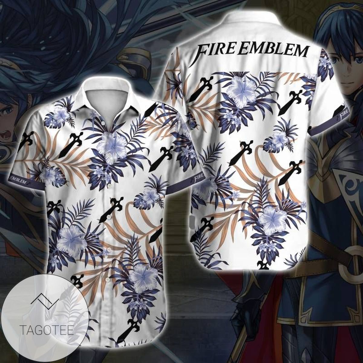 Fire Dragon Hawaiian Shirt