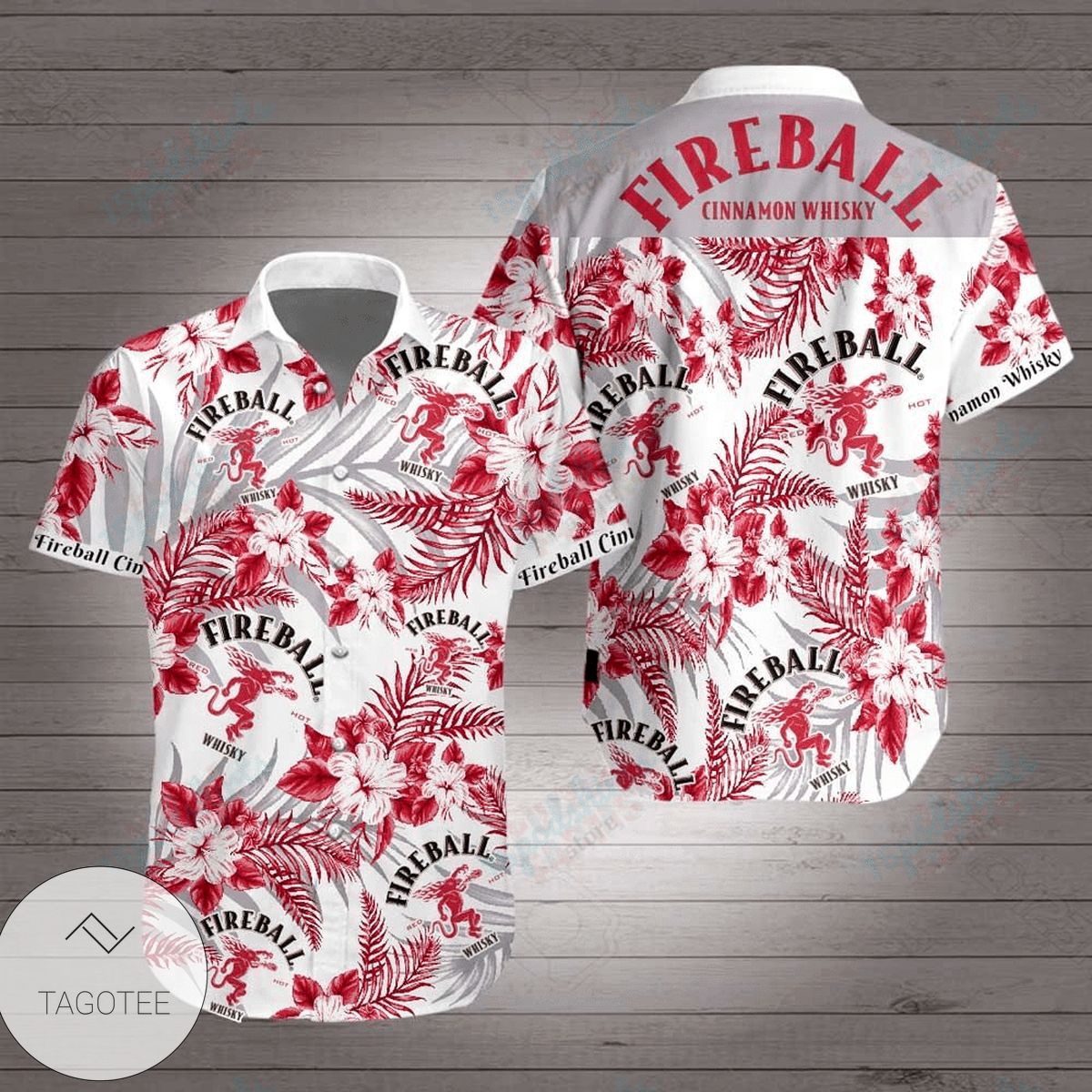 Fireball Hawaiian Shirt