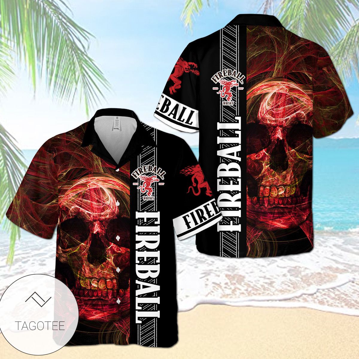 Firefighter Aloha Shirt Hawaiian Shirt For Firefighter Lovers