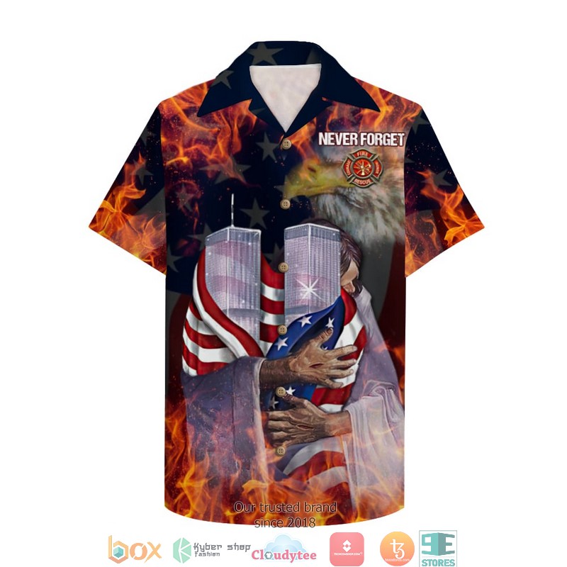 Firefighter Hawaiian Shirt