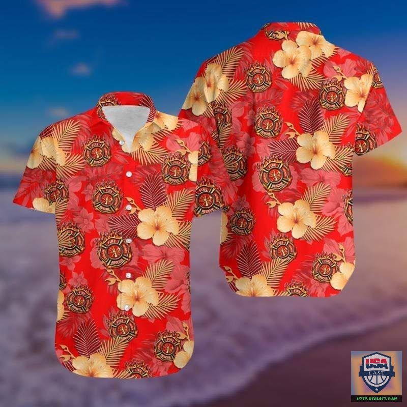 Firefighter Still Play With Fire Trucks Custom Hawaiian Shirt