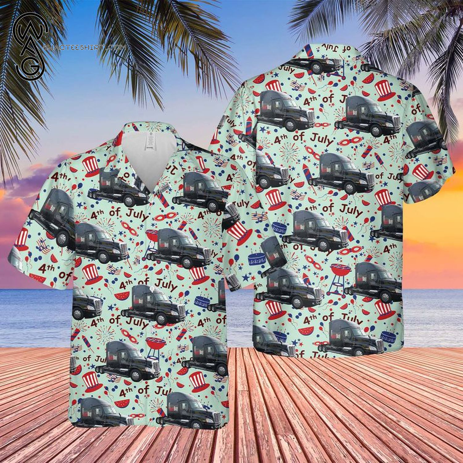 Flamingo Summer Outfits Hawaiian Shirt