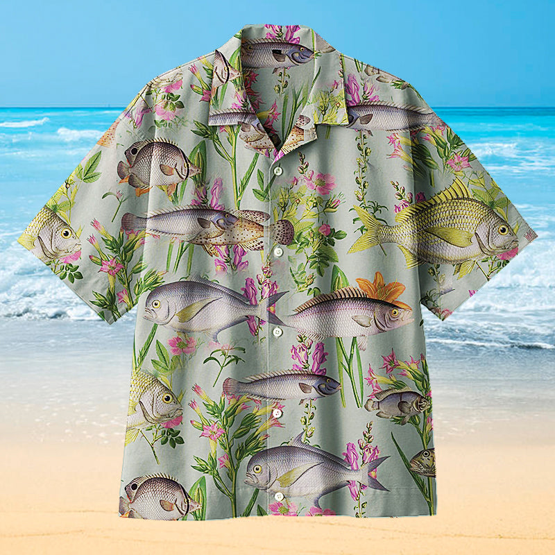 Farmland Collage Hawaiian Shirt 