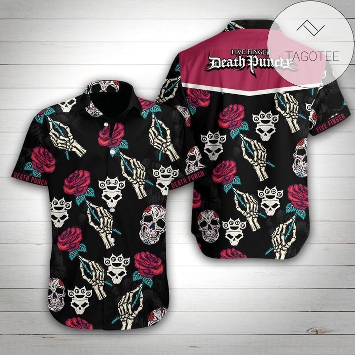 Five Finger Death Punch Authentic Hawaiian Shirt 2022