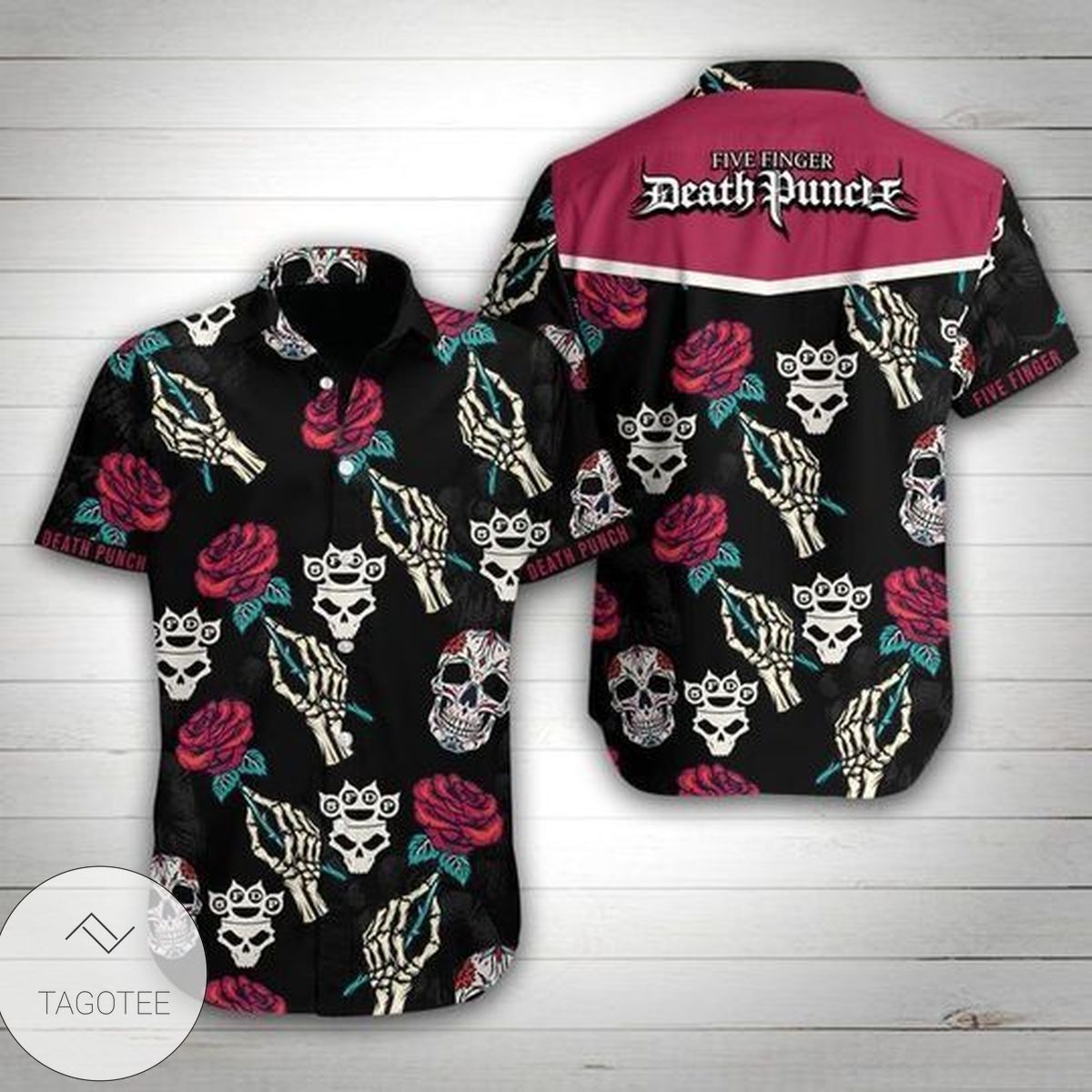 Flame And Dragon Tattoo Hawaiian Shirt