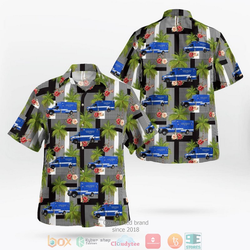 Flamingo USA Hawaiian Shirt