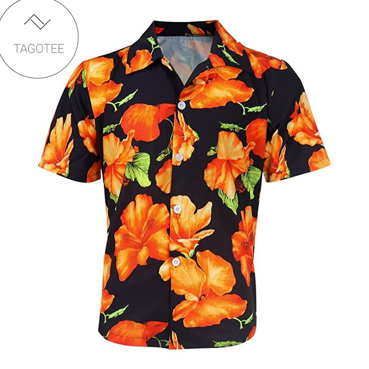 Floral Flamingo Retro Vintage Hawaiian Shirt