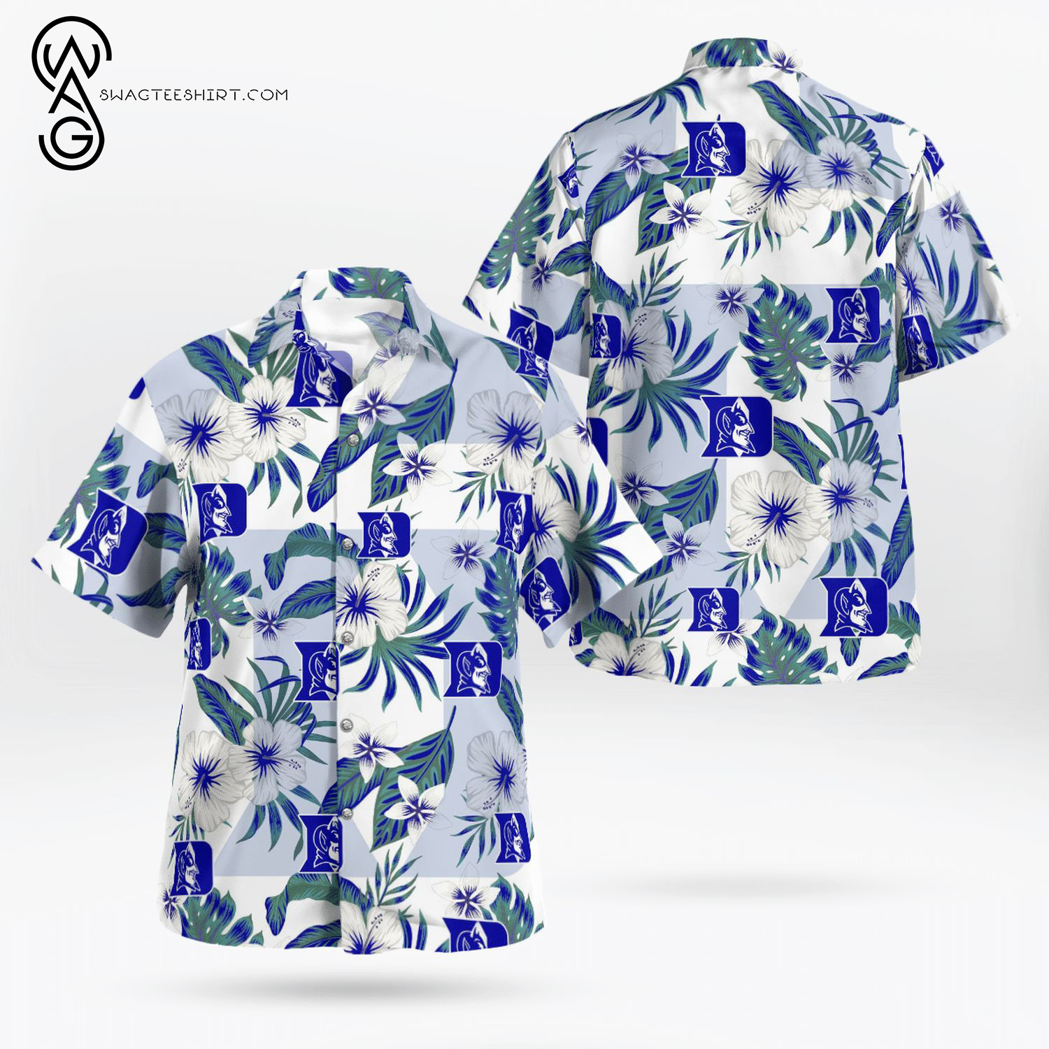 Floral Corona Hard Seltzer Hawaiian Shirts And Beach Shorts