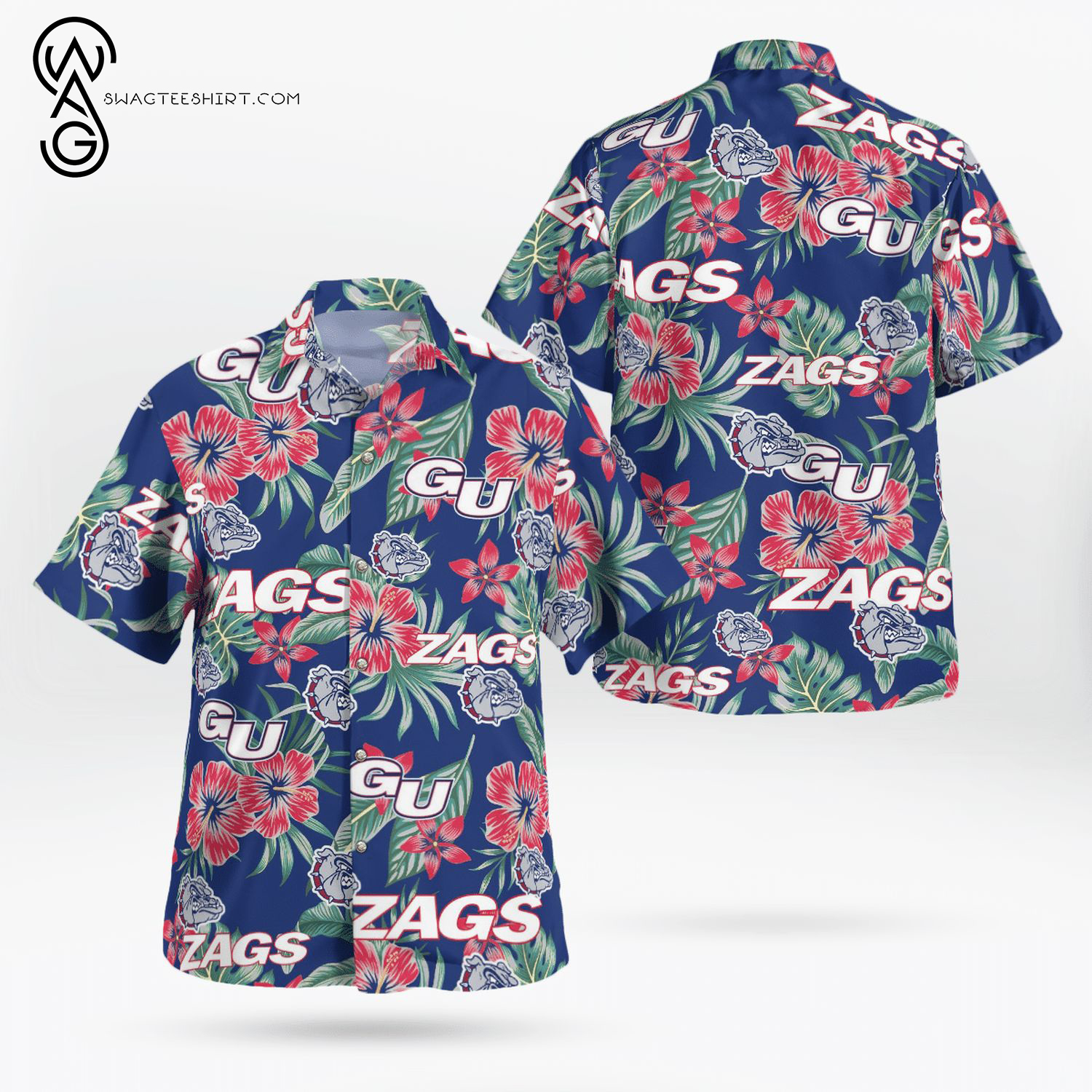 Floral Indiana Hoosiers Hawaiian Shirts And Beach Shorts