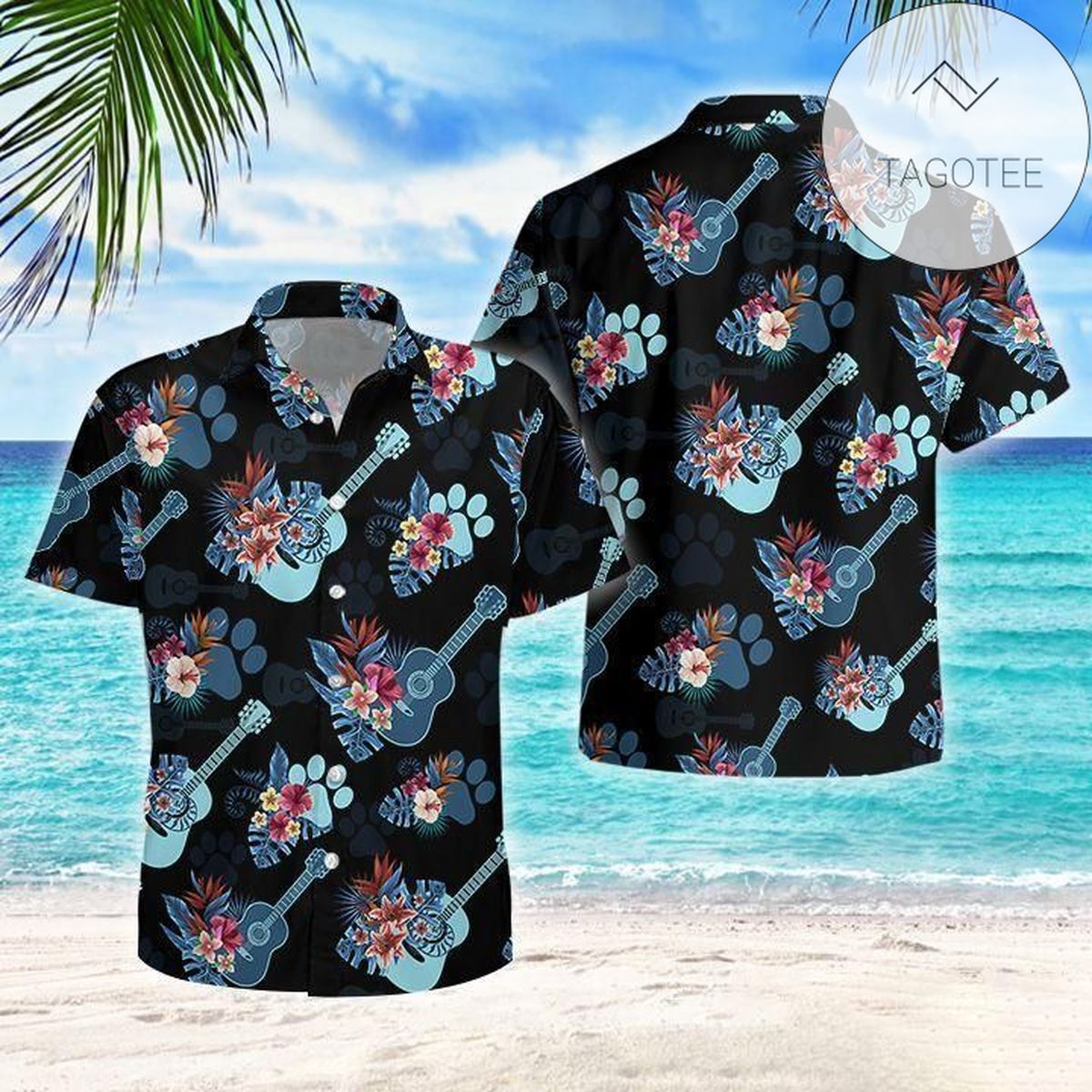 Floral Hawaiian Shirt Beach Shirt Aloha Shirt