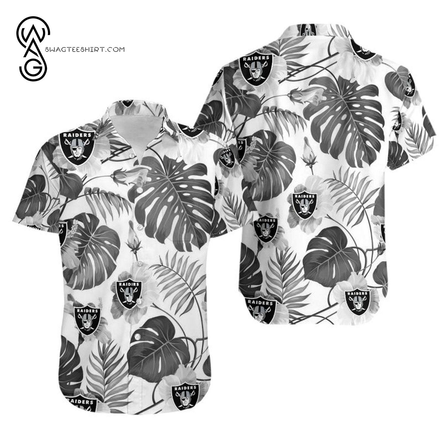 Floral Las Vegas Raiders Summer Vibes Hawaiian Shirt