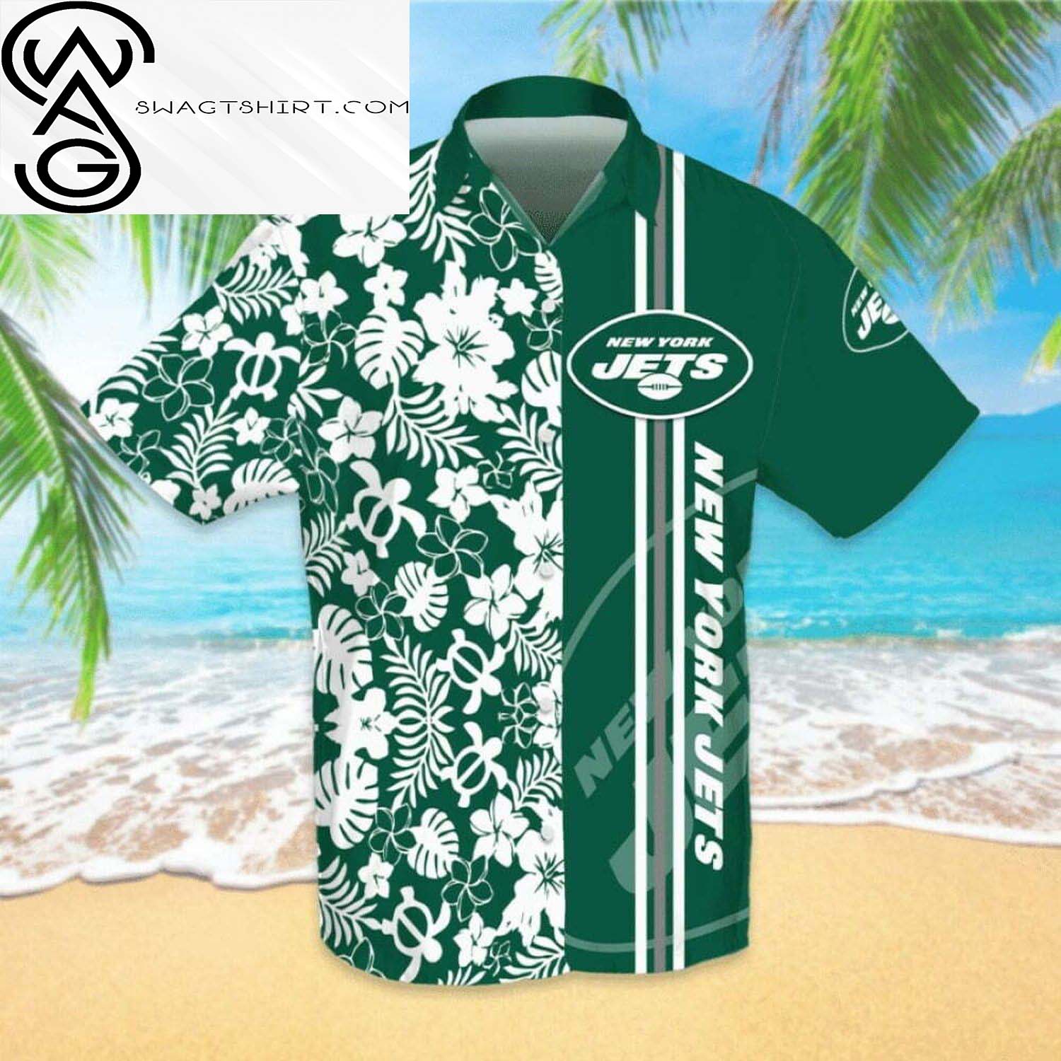 Floral New York Giants Summer Vibes Hawaiian Shirt