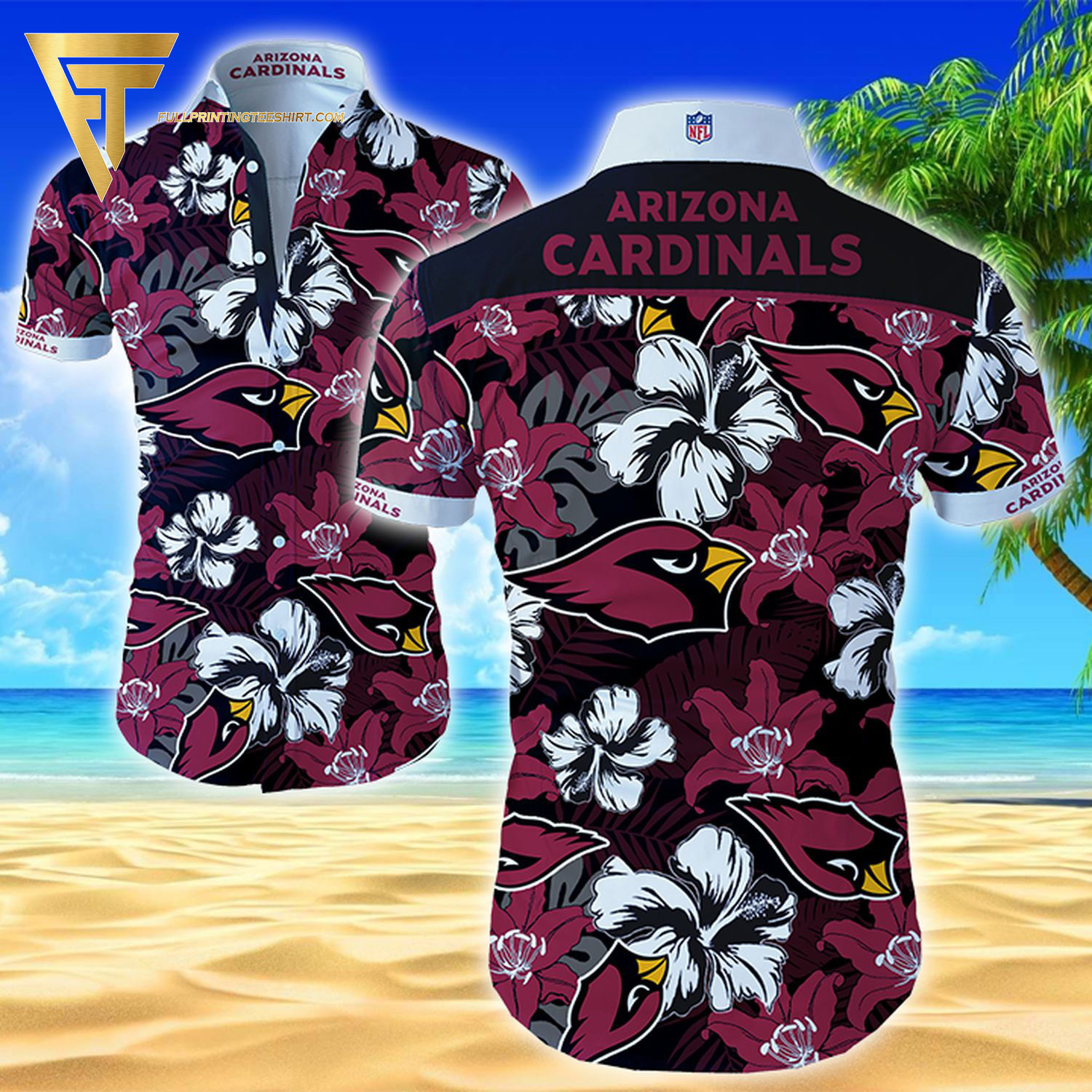 Floral New York Jets Summer Vibes Hawaiian Shirt