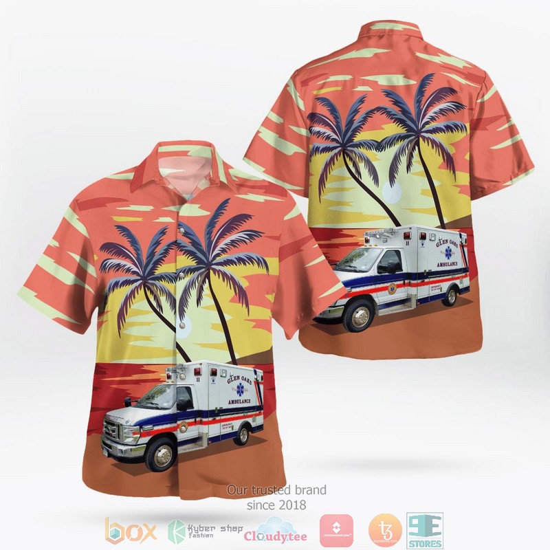 FlixBus Driver USA Hawaiian Shirt