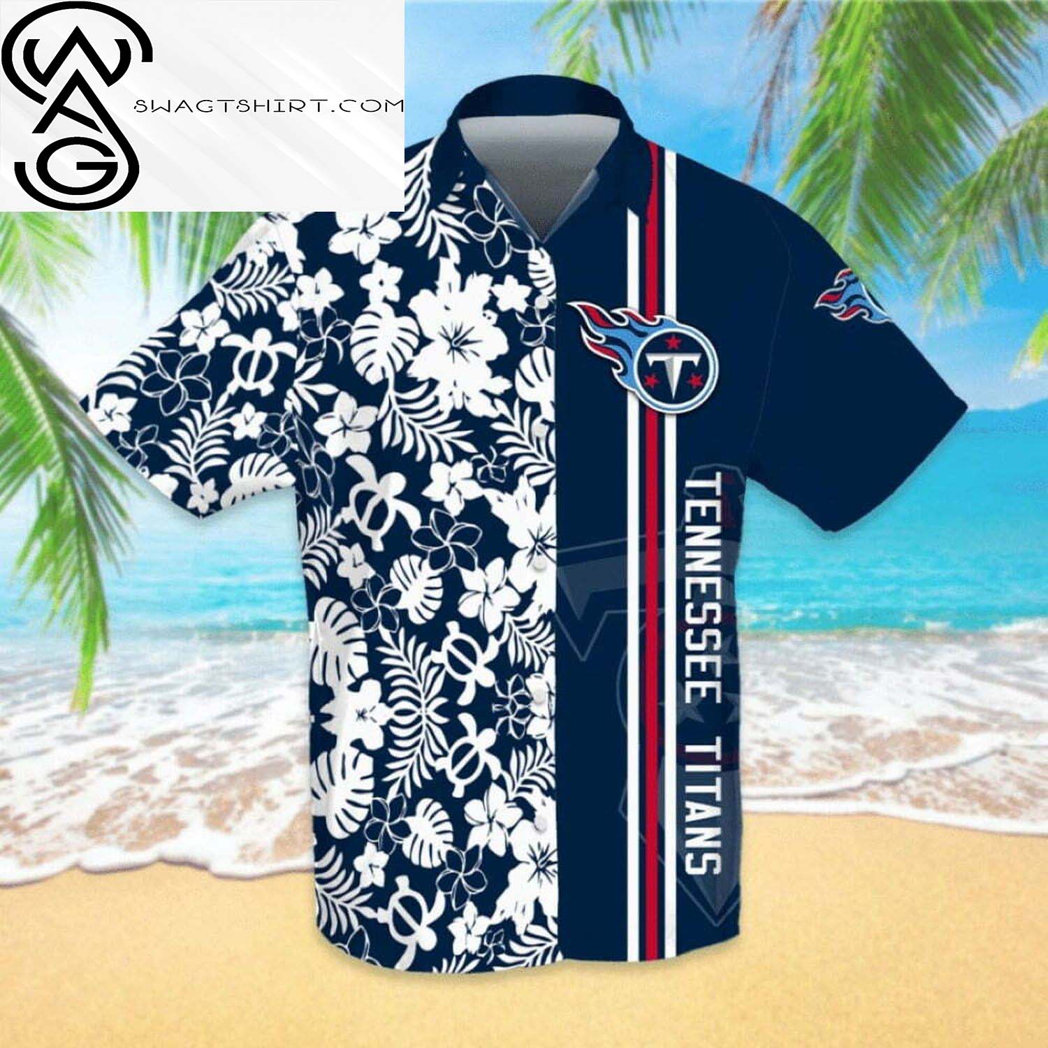 Florida Panthers All Over Print Hawaiian Shirt And Beach Shorts