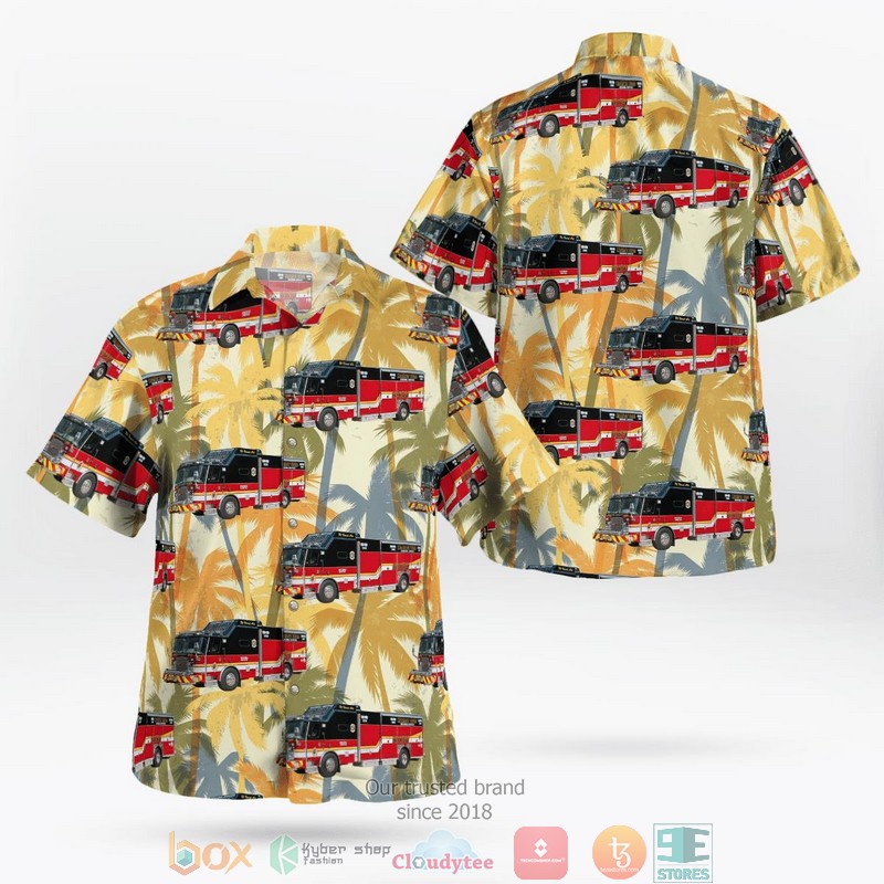 Florida Bradford County EMS 3D Hawaii Shirt