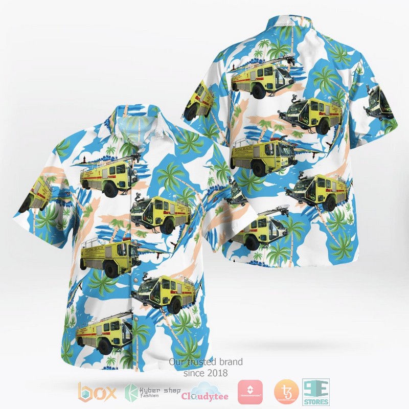 Florida Clermont Fire Department Hawaiian Shirt