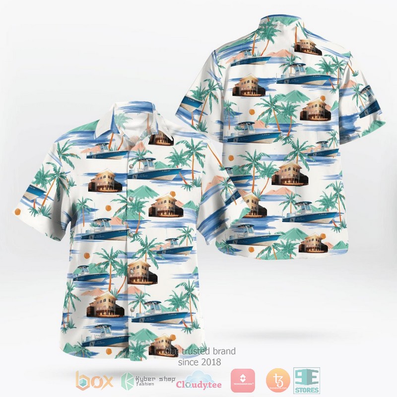 Florida Daytona Beach International Airport ARFF Hawaiian shirt