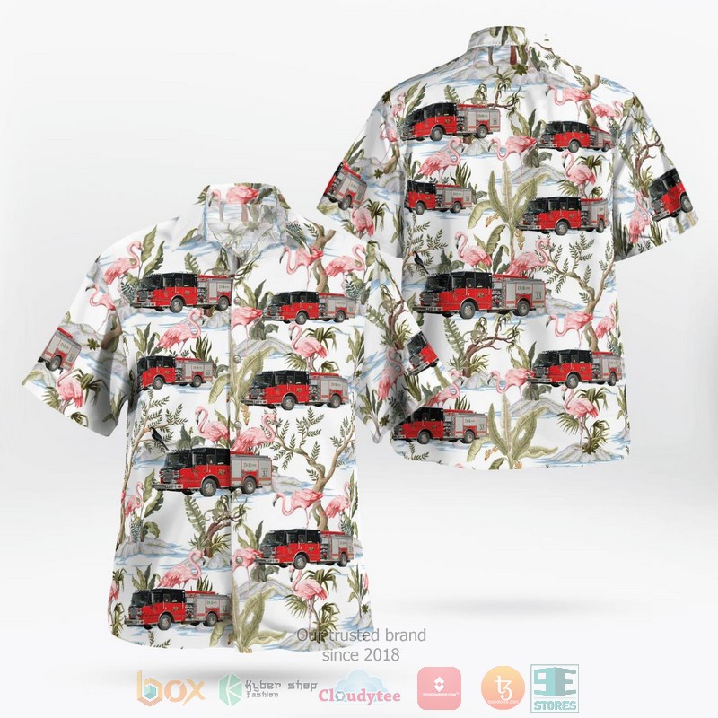 Florida Eustis Fire Department Hawaiian Shirt