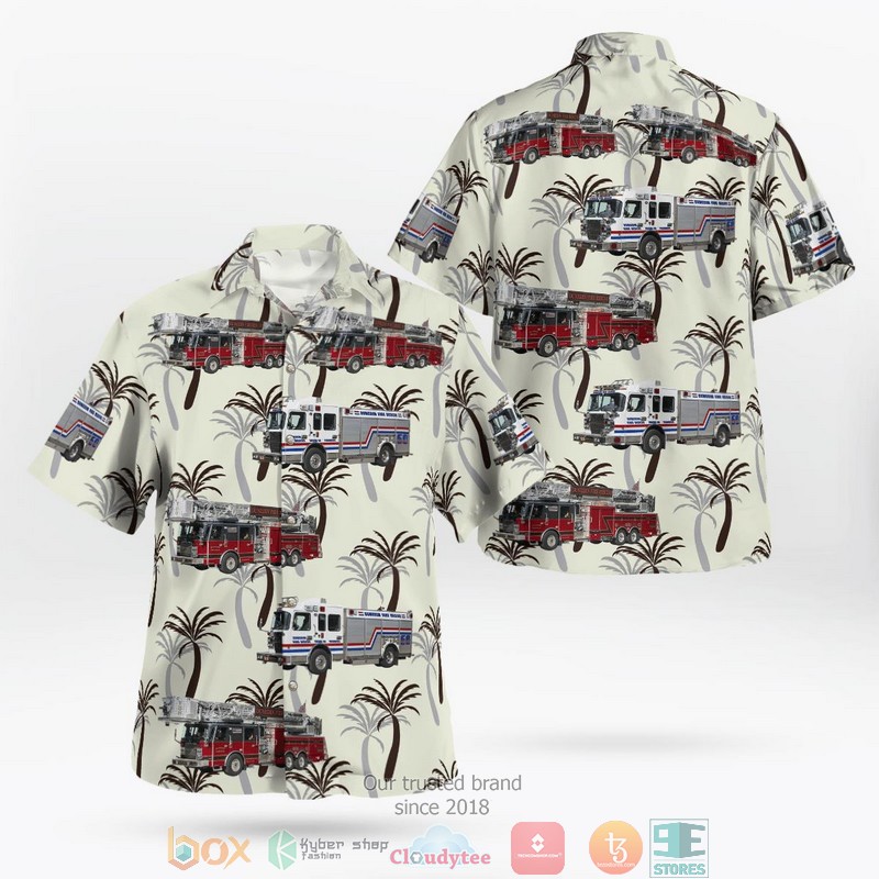 Florida Escambia County Fire Rescue Hawaiian shirt