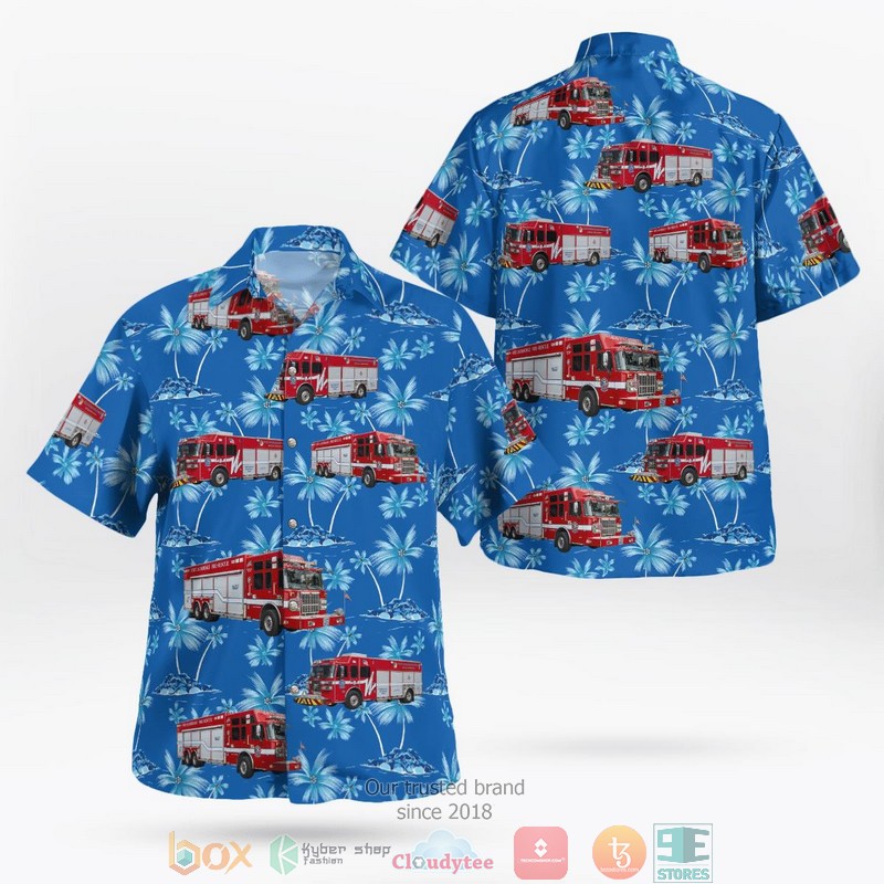 Florida Fort Lauderdale-Hollywood International Airport ARFF Hawaiian shirt