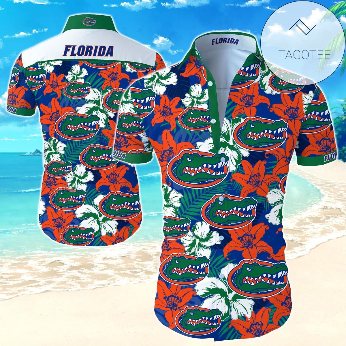 Florida Gators Aloha Tropical Pattern Authentic Hawaiian Shirt 2022