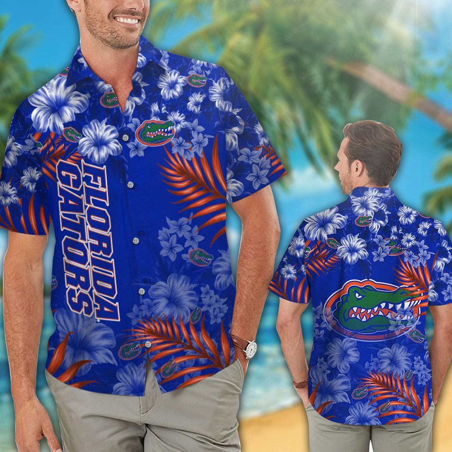 Florida Gators Sports Fan Summer Vacation Hawaiian Shirt