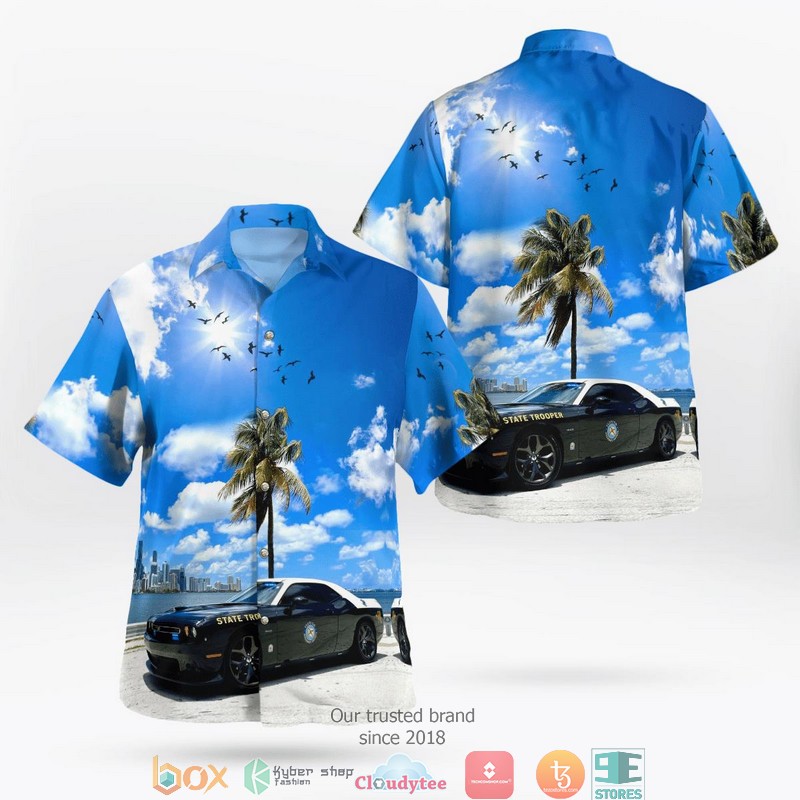 Florida Hillsborough County Fire Department Hawaii 3D Shirt