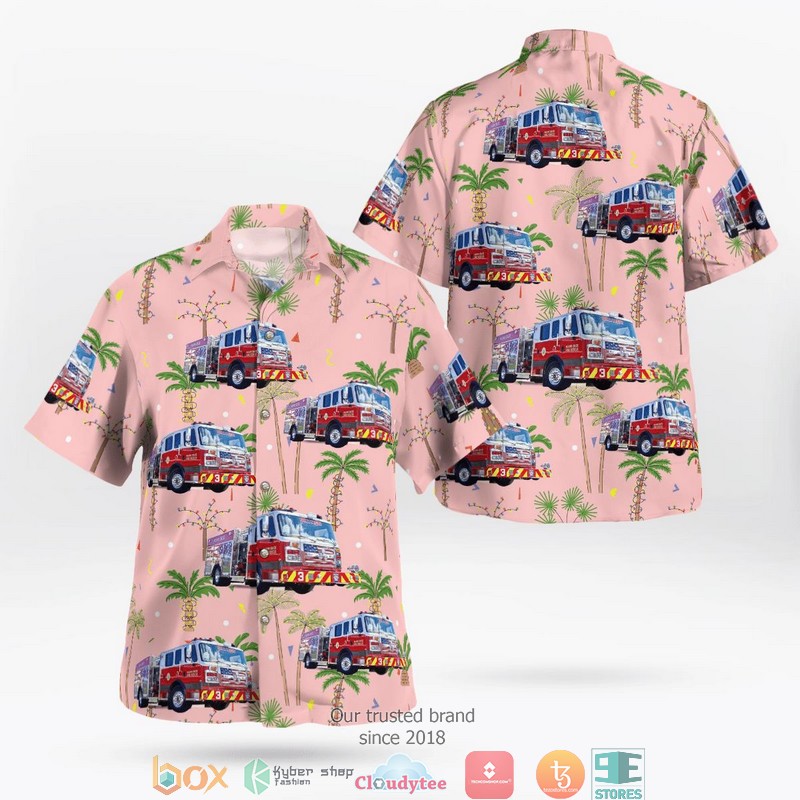 Florida Levy County EMS 3D Hawaii Shirt