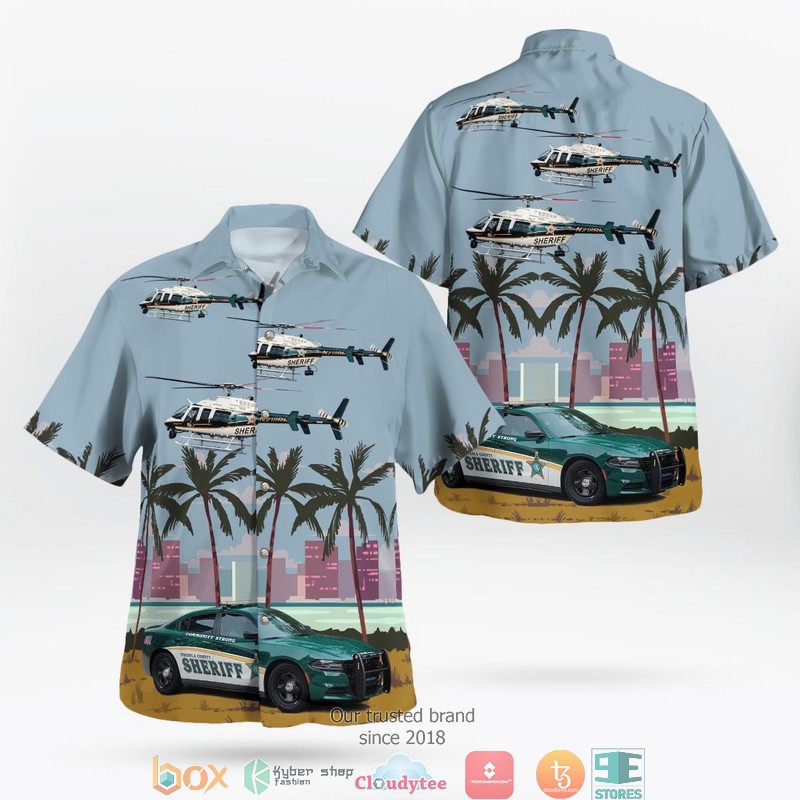 Florida Palm Harbor Fire Rescue Hawaii 3D Shirt