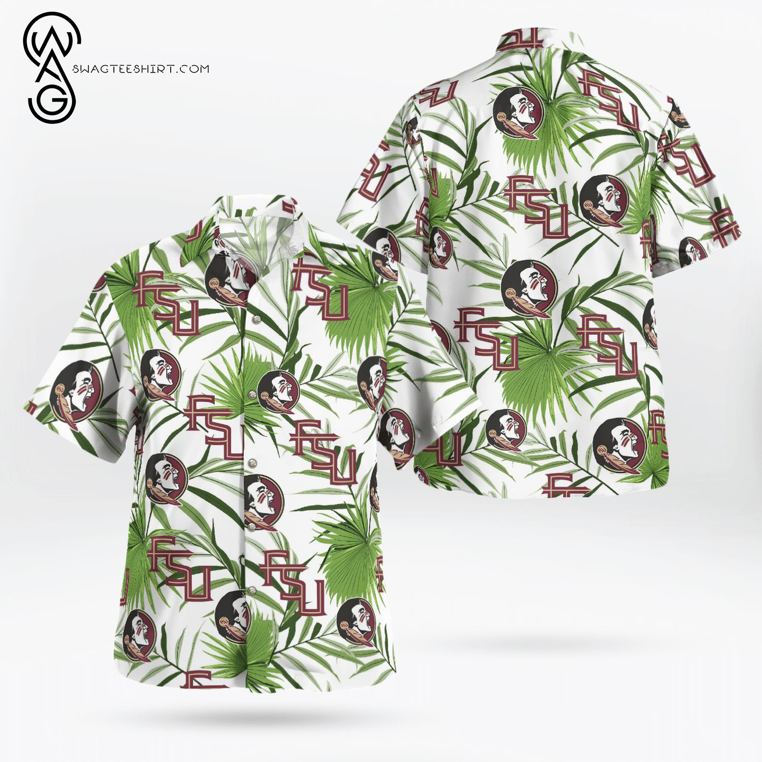 Florida State Seminoles Sports Fan Summer Vacation Hawaiian Shirt