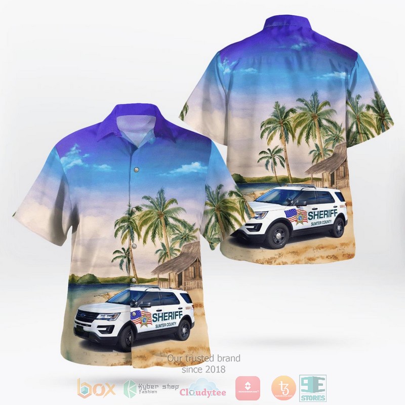 Florida Tampa Fire Rescue Hawaii 3D Shirt