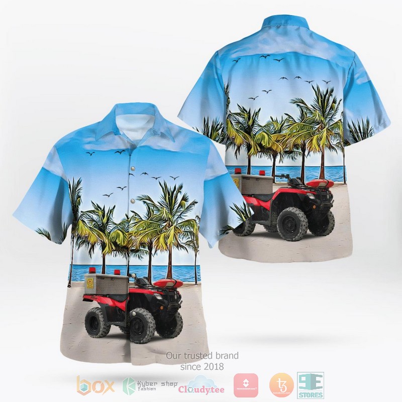 Florida The Villages Fire Rescue Hawaiian Shirt