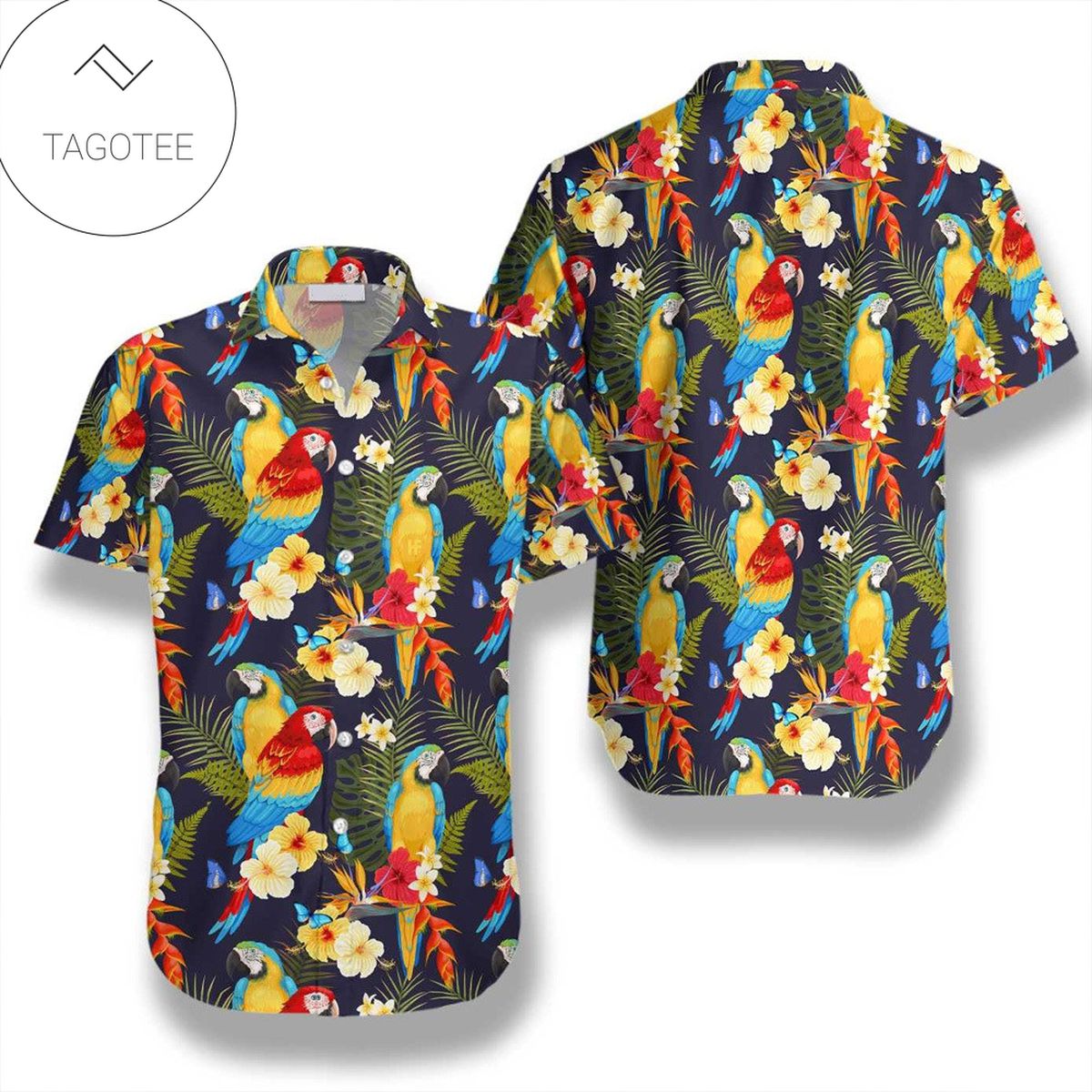 Flower Drums Hawaiian Shirt For Men With Vibrant Colors And Textures