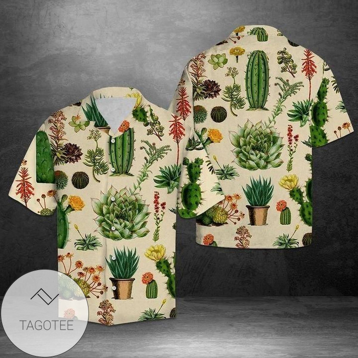 Flower And Parrot Hawaiian Shirt