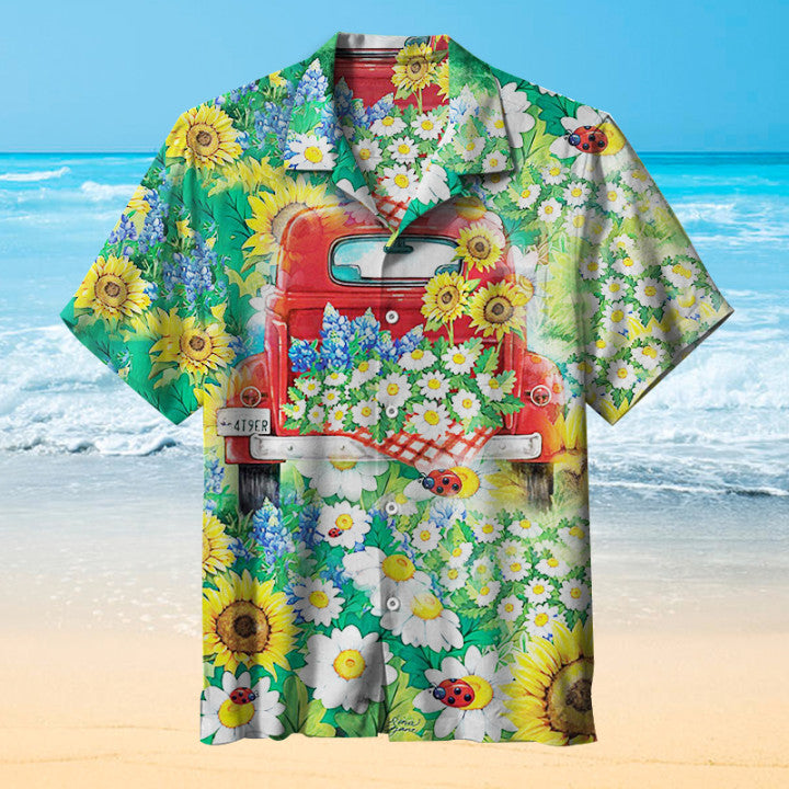 Funhouse Pinball Machine Hawaiian Shirt