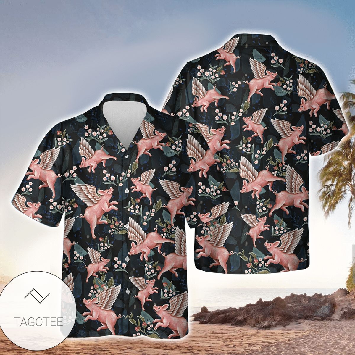 Flying Ducks Shirt For Men Hawaiian Shirt