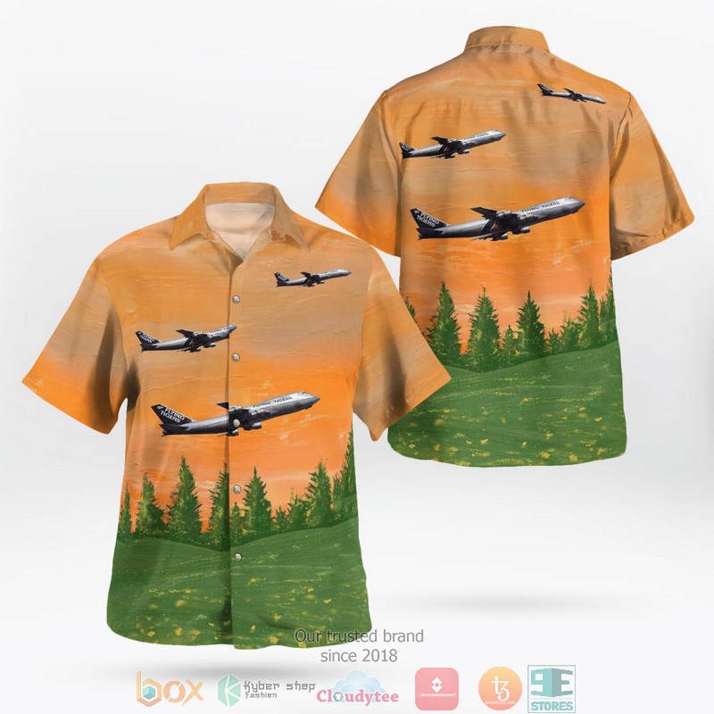 Flying Tiger Line Douglas DC-8-61CF Aloha Shirt