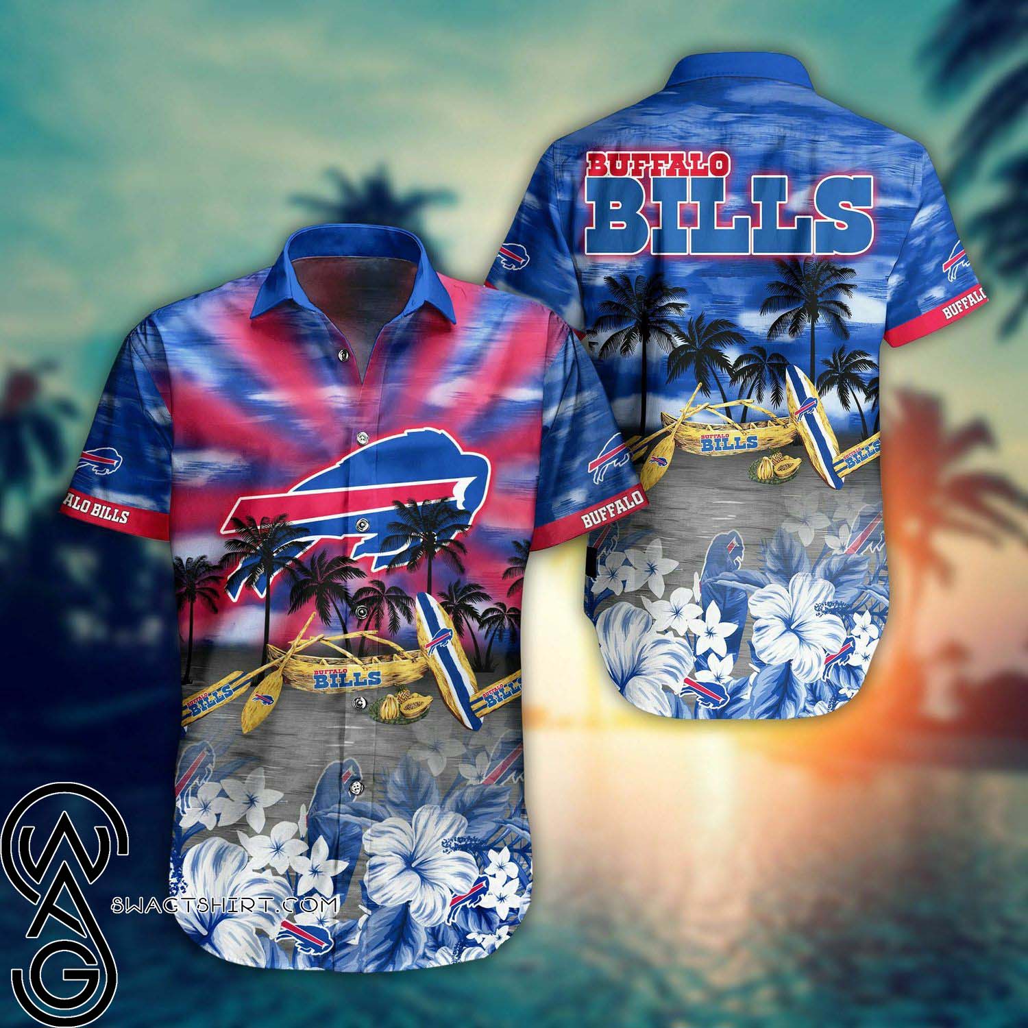 Football Fans Baltimore Ravens Full Printing Hawaiian Shirt