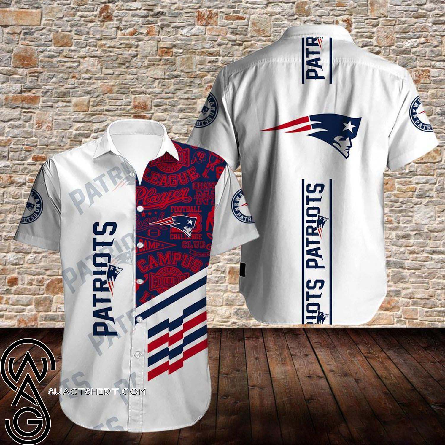 Football Fans New York Giants Full Printing Hawaiian Shirt