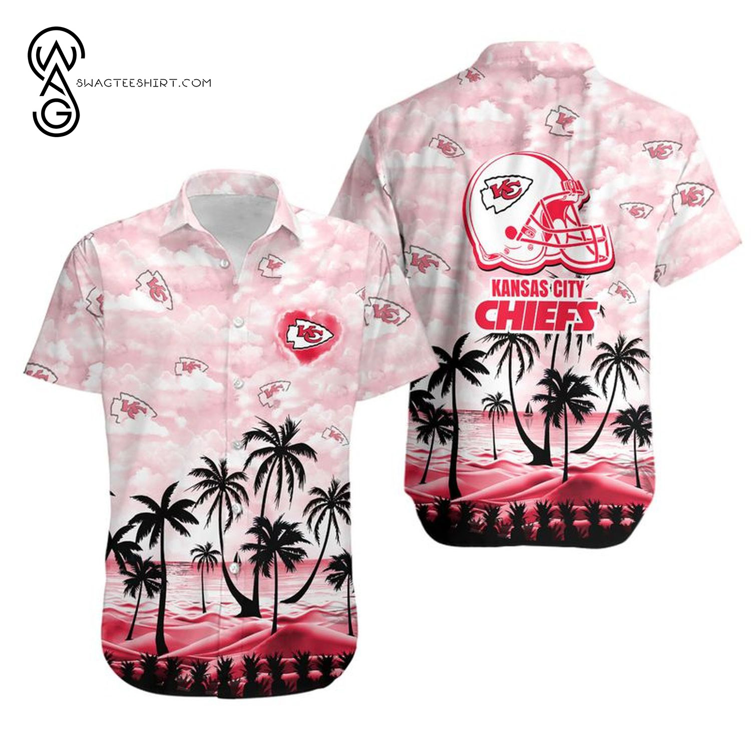 Football Team Kansas City Chiefs Summer Vibes Hawaiian Shirt